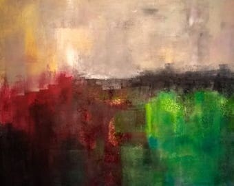 Abstract Landscape 11 Original Oil Painting (50cm x 60cm)