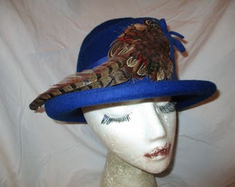 Vintage Neumann & Endler wool felt fedora