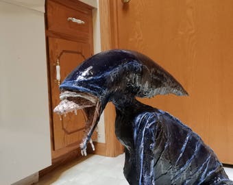 Prometheus Xenomorph Deacon Alien Life Size Replica