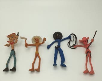 small bendable figures