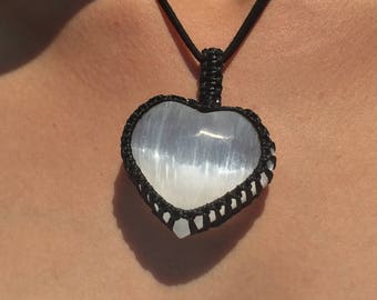 Agate Selenite Necklace, Agate Necklace, Chakra Necklace, Raw Stone Necklace, Organic necklace, Bohemian Boho necklace, Gemstone Necklace