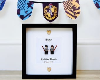 Harry Potter Wedding Gift - Lego Frame