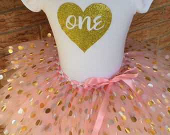 Girl's first birthday shirt, 1st birthday outfit, Girls 1 year old birthday, turning one tutu, girl's first birthday shirt, one year old