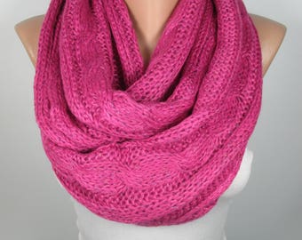 Infinity Scarf Fall Winter Fashion Scarf Circle Scarf Christmas Gifts For Her Loop Scarf Neck warmer Women Fashion Accessories
