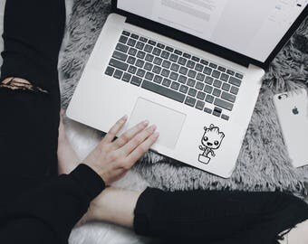 Baby Groot Decal | Macbook Decal | Various Color and Size Options!