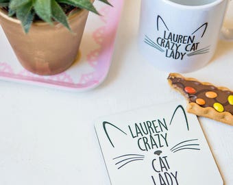 Tasse Drôle You Say Crazy Cat Lady C'est Un Bad Chose - Céramique Blanche 284ml