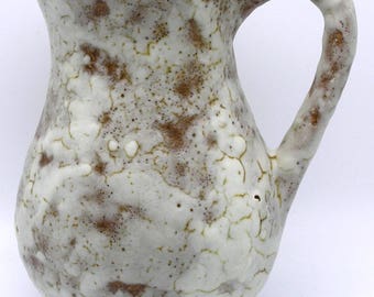 Beauce Beauceware Rustique Mid Century Modern Fat Lava Quebec Jug / Stein