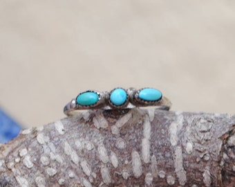 Native american ring - Turquoise ring - Vintage ring - Boho ring - Navajo ring - Native american jewelry - Vintage jewelry