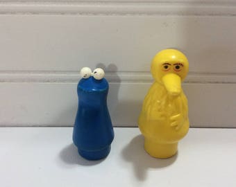 Fisher price little peope Big Bird and Cookie Monster