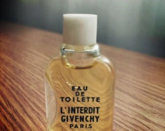 Givenchy L'Interdit 3ml miniature, vintage rare collectible