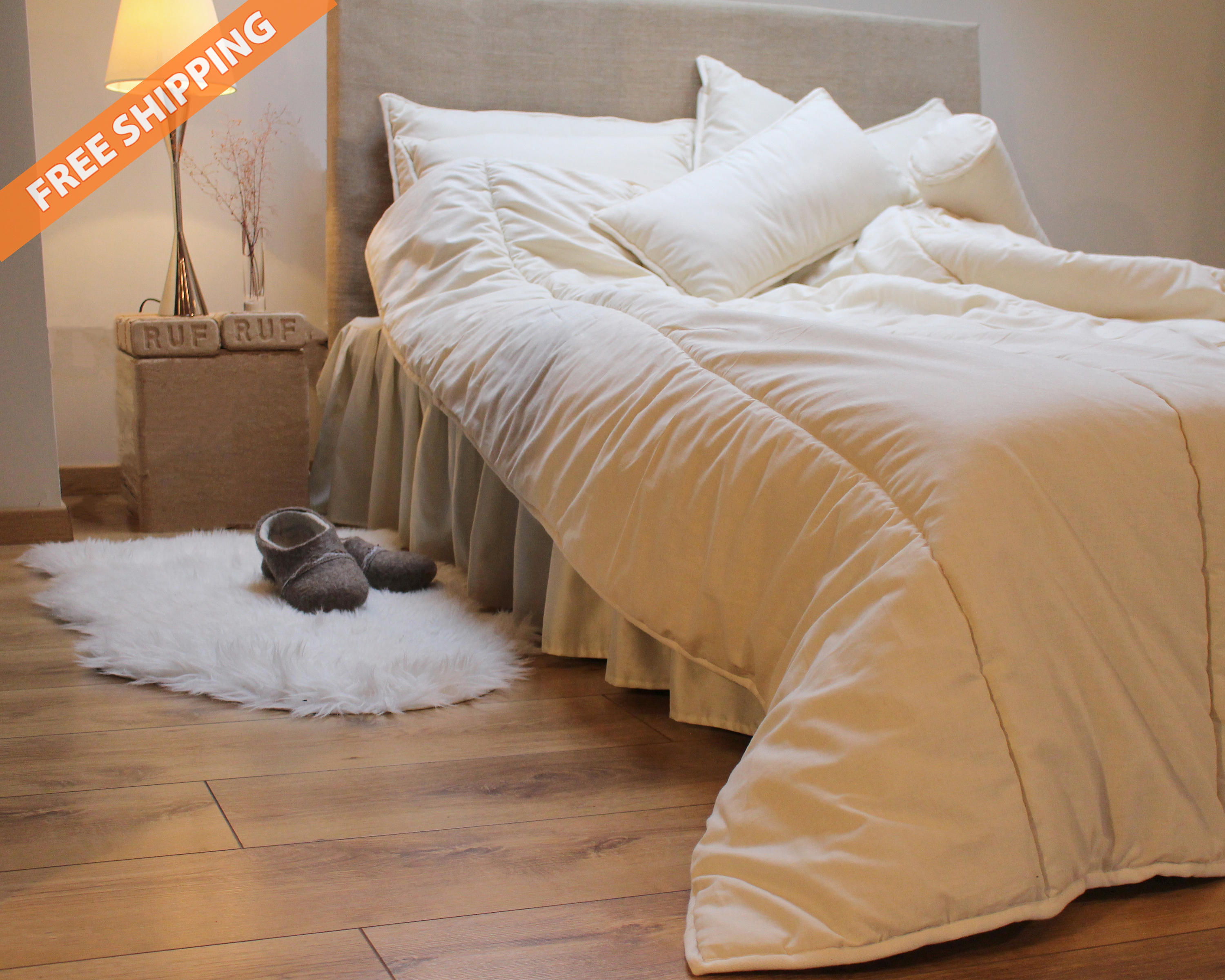 Blanket / Queen Comforter Summer thickness natural wool