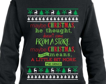 grinch sweater etsy