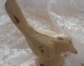 Vintage Cast Iron Songbird