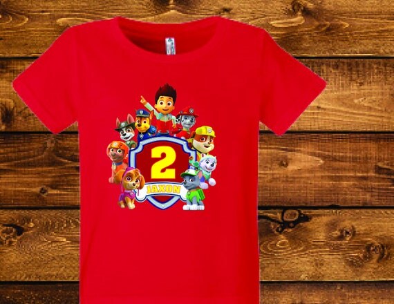 paw patrol shirt for adults