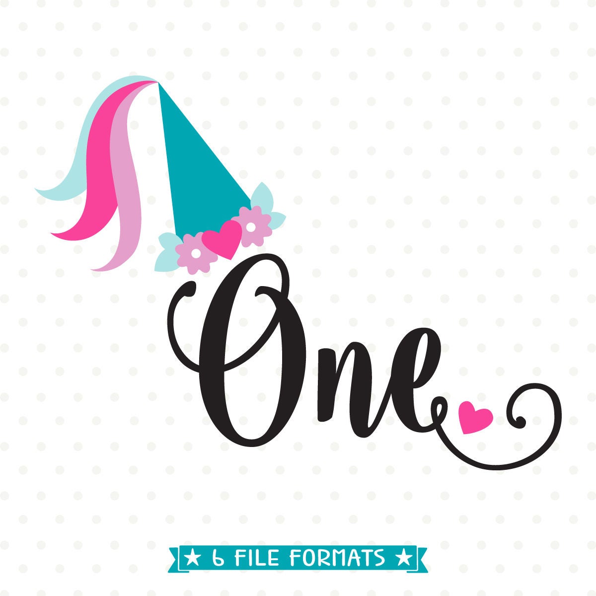 1st Birthday SVG Princess Birthday SVG file First Birthday