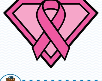 superman breast cancer logo