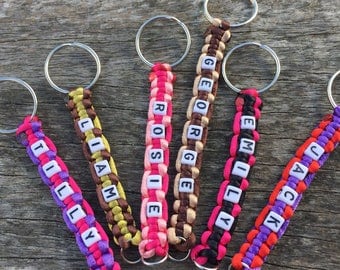 Custom Name Keyring, Custom Key Fob, Personalised Key Fob, Kids Name Key Chain, Keychain With Name, Customised Keyring, Custom Name Keychain