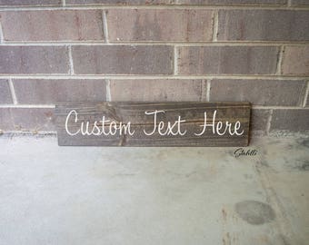 Custom Wooden Reclaimed Sign, Custom Wood Recycled Sign, Reclaimed Wooden Sign, Recycled Wooden Sign, Custom Wood Signs, Personalized Signs