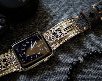 Limited Edition - Sword Bronze Pendants Apple Watch Strap/Band Fits Apple watch Series 1 Series 2, Nike+ version 38mm or 42mm
