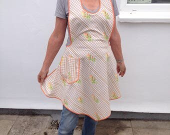 Handmade Apron made from lovely vintage material