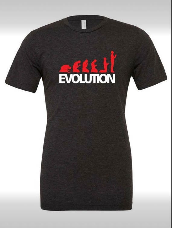 evolution t shirt go back