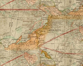 world map to print
