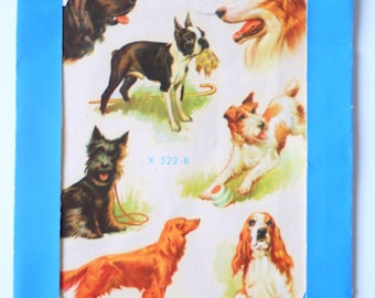 Vintage Meyercord Decals Dogs • Vintage Decal Stickers