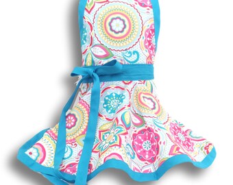 Girls apron, Kids apron, Personalized Girls Apron, Pretend Play Kitchen, girl's apron, child's apron, gift for girl