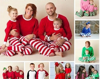 Christmas Pajamas PRE ORDER Sale Matching Personalized for Baby, Toddler, Children, Adults Christmas morning, picture props,family photo,