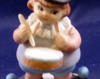 Vintage Drummer Boy Figurine, 1980s