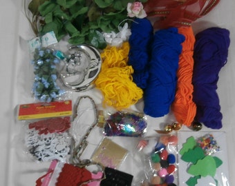 Lot of Craft Supplies New and Used