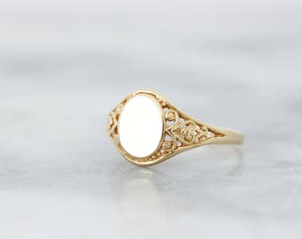 Image result for russian gold signet filigree ring