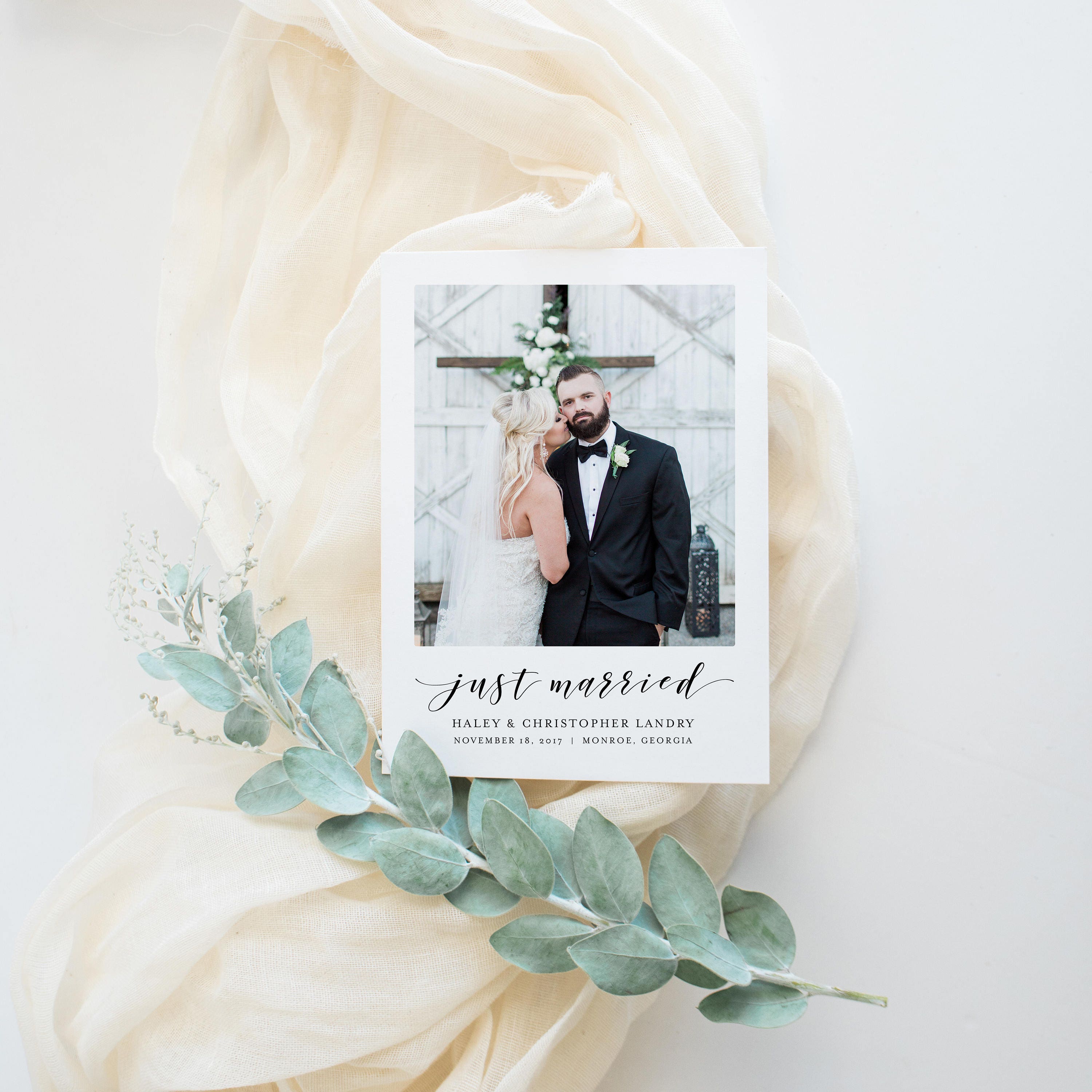 Printable Wedding Announcement Wedding Announcement Card