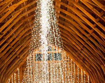 Up to 300 feet! Extra Long Fairy Lights - 300 to 900 lights. Home decor outdoor lighting. Wedding aisle lights or perimeter lights.