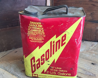 Vintage gas can | Etsy