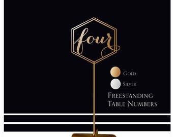 Gold Table Numbers with base. Freestanding Wedding Numbers. Table numbers. Numbers for tables. Numbers. Gold numbers.