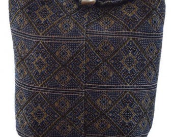 Woven cotton Hobo bag, Boho, Hippy, Shoulder bag, Gypsy, Hobo crossbody bag, Hippie purse, Thailand , Thai bag