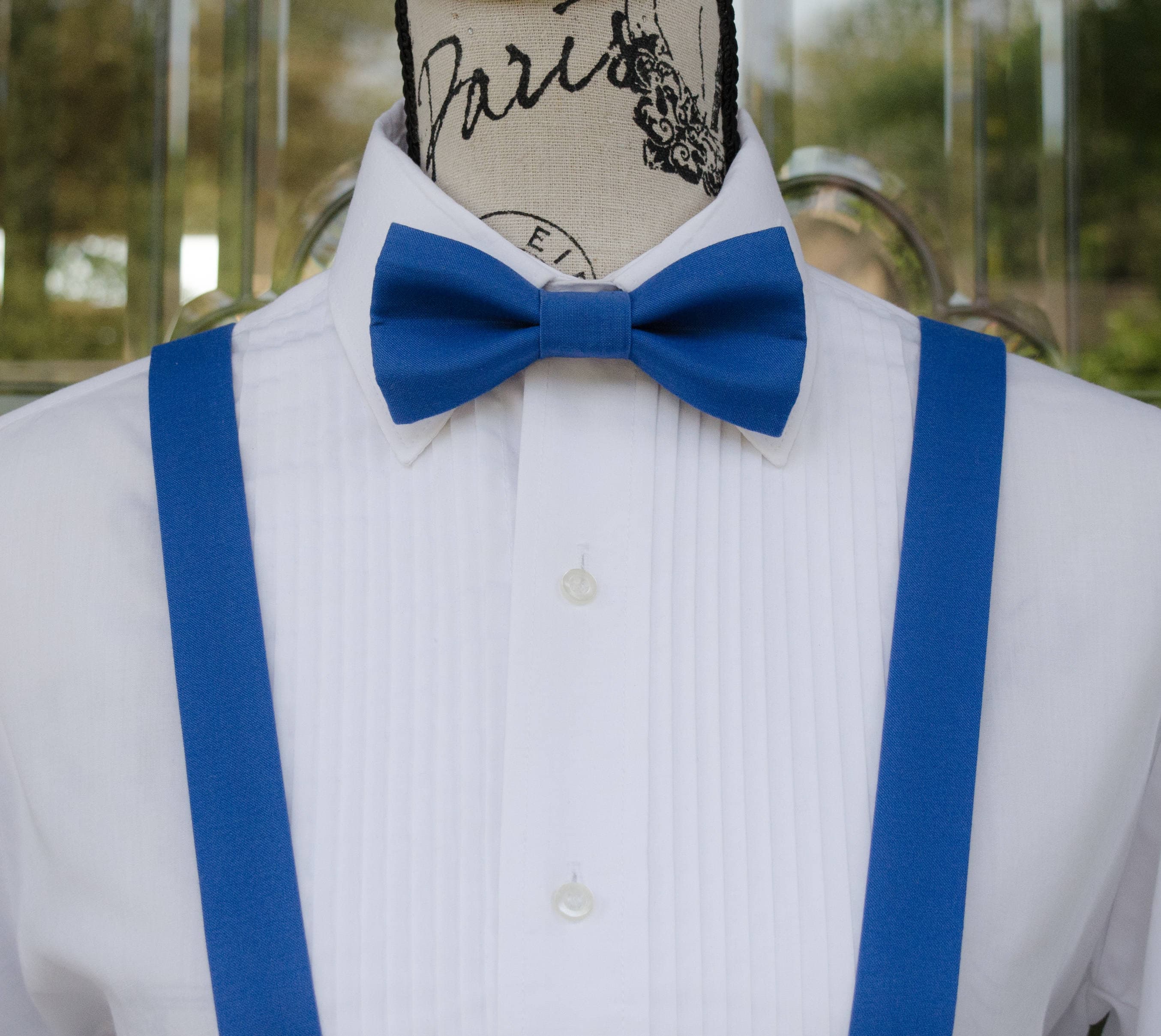 Regatta Royal Blue Bow Tie & Suspenders Regatta Blue 305B