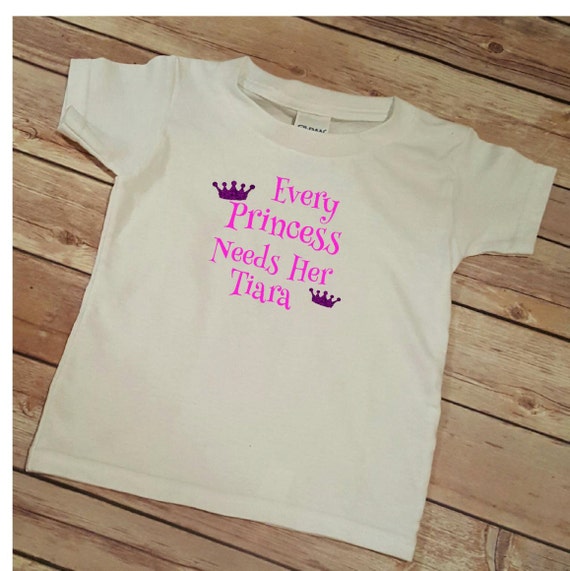 Princess T-shirt. Girls Princess T-Shirt. Girls T-shirt.