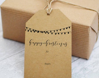 Gift tag printable | Etsy