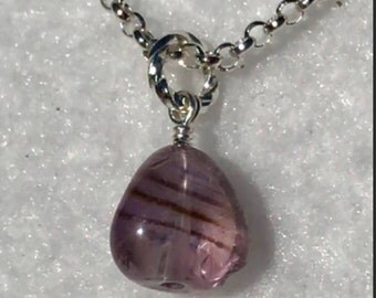 Stylish Ametrine Gemstone Necklace!