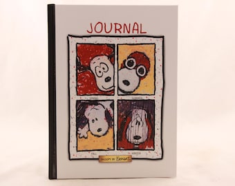 New! Vintage Snoopy Journal by Garborg's. 128 Lined Pages. DS18608