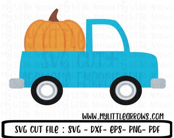 Pumpkin truck - fall svg - pumpkin patch svg - halloween svg - pumpkin svg - boy halloween svg - boy fall svg