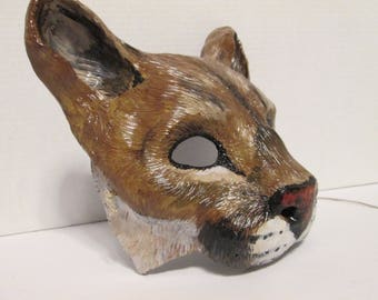 Cougar mask | Etsy