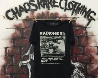 Radiohead t shirt | Etsy