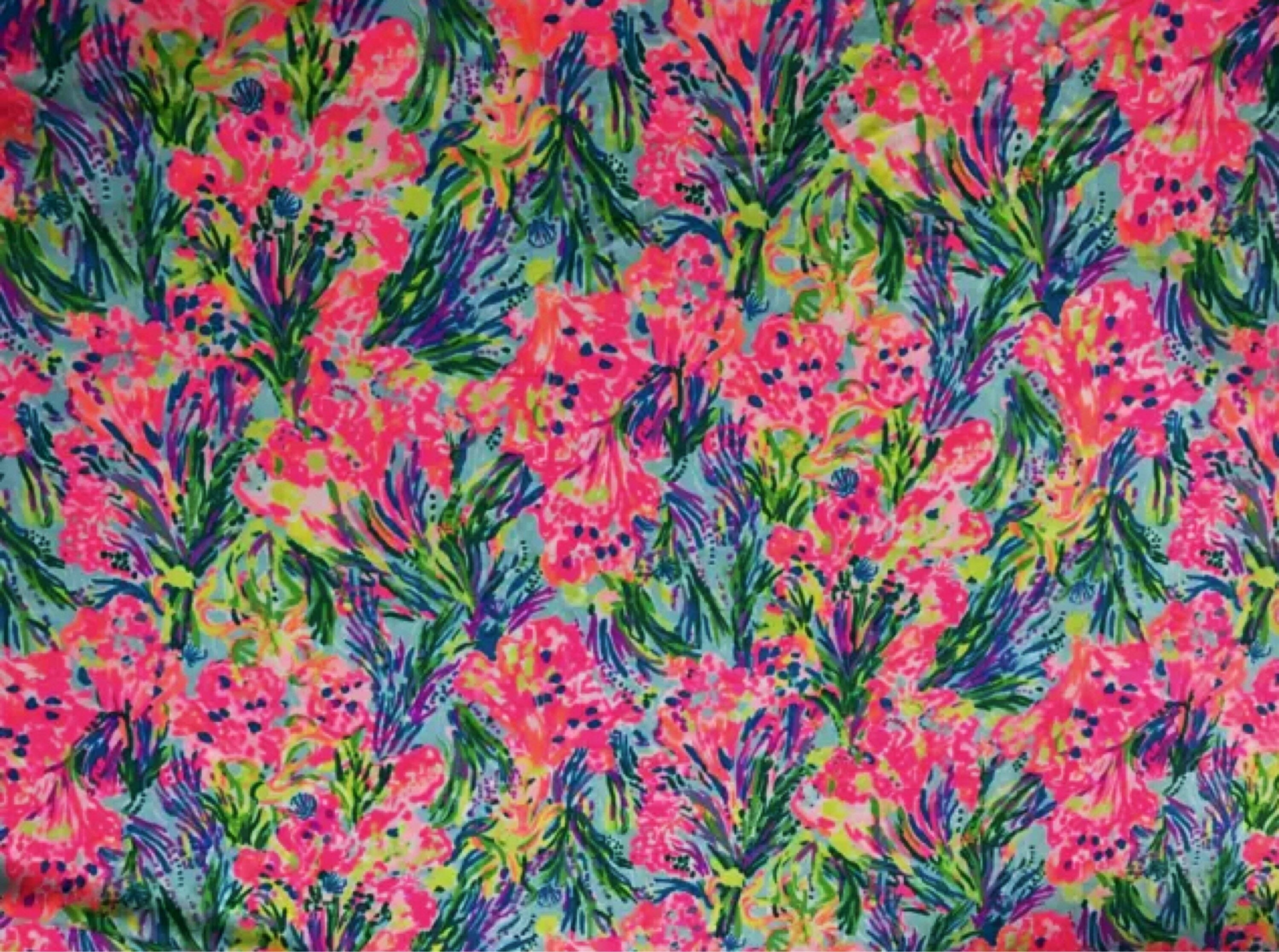 Lilly Pulitzer Fabric By The Yard Fan Sea Pants Multi Cotton   Il Fullxfull.1353416213 21gr 