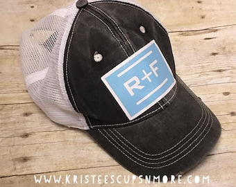 Sale R+F Trucker Style Adjustable Hat **Limited Time** RFh18332
