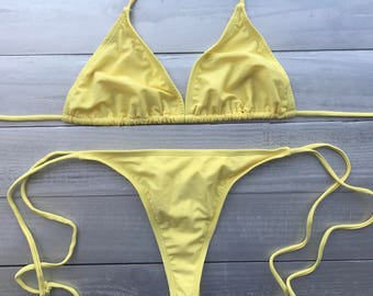 Extreme micro bikini | Etsy