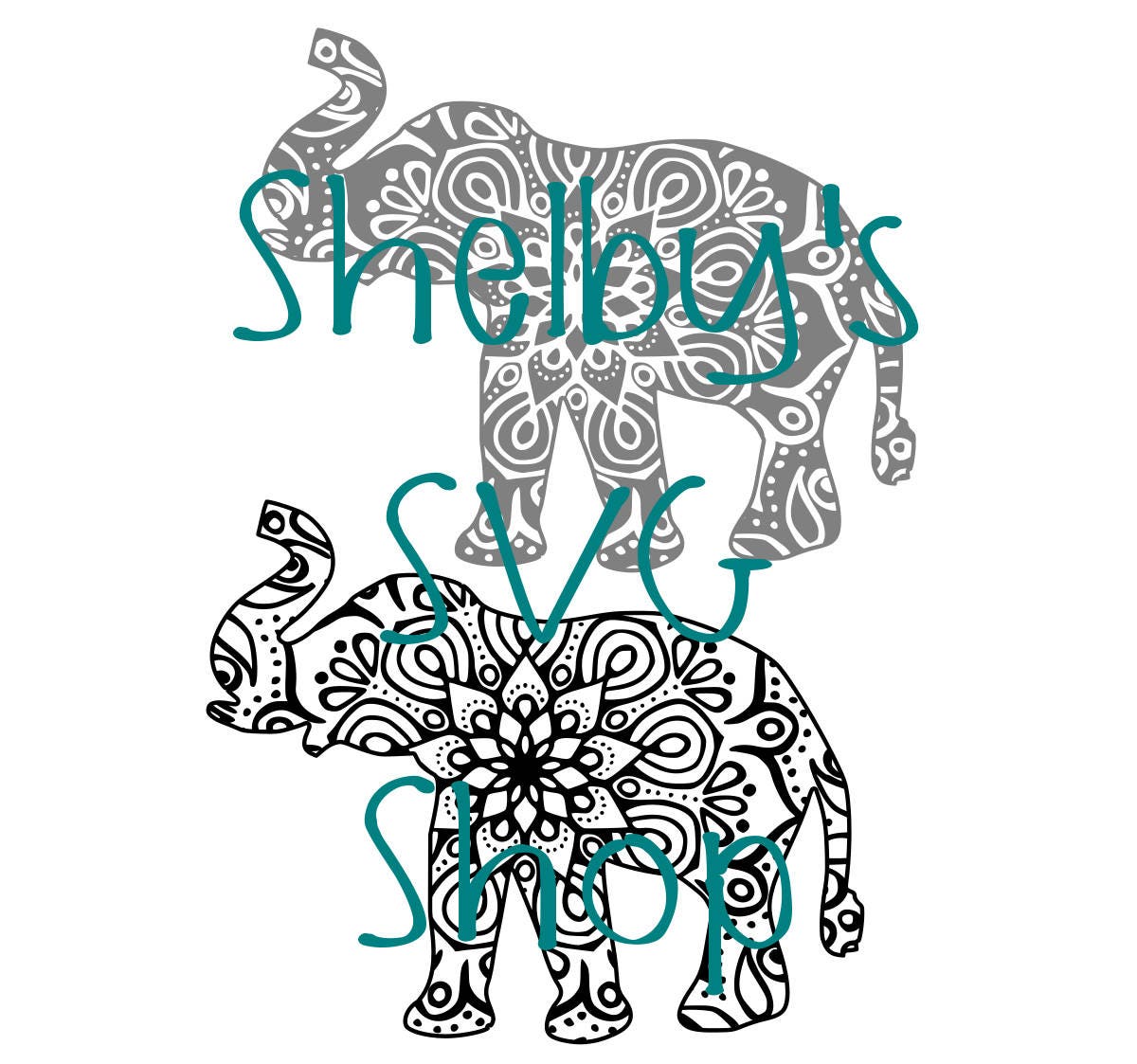 Free Free 149 Simple Mandala Elephant Svg SVG PNG EPS DXF File