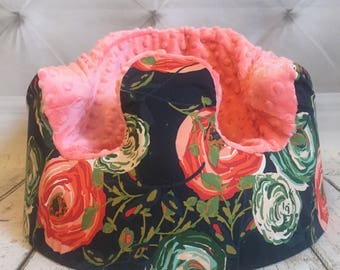 Abstract Rose Coral Bumbo Cover